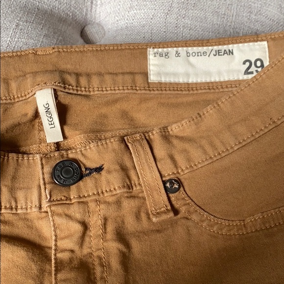 Rag & Bone Khaki Skinny Legging - Picture 2 of 9